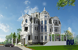 thiết kế kiến trúc biệt thự vườn