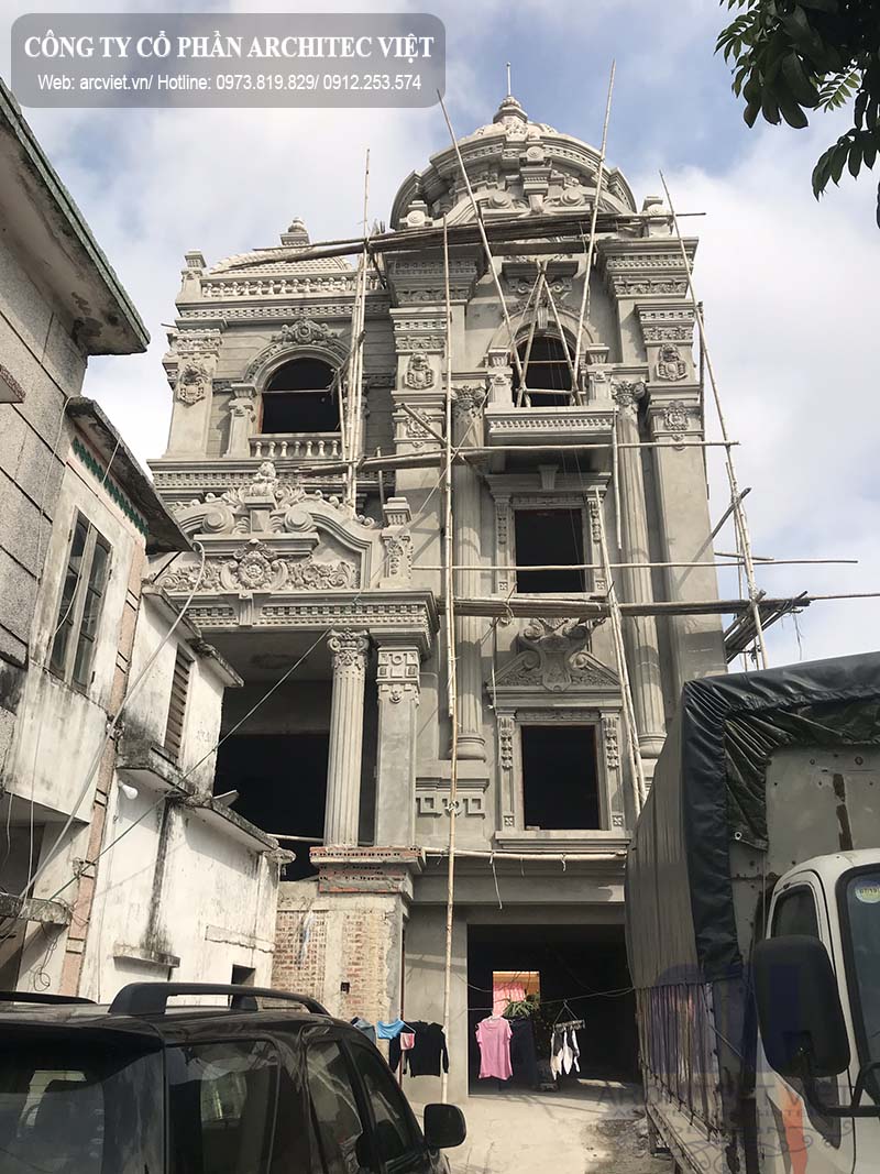 Thi công biệt thự
