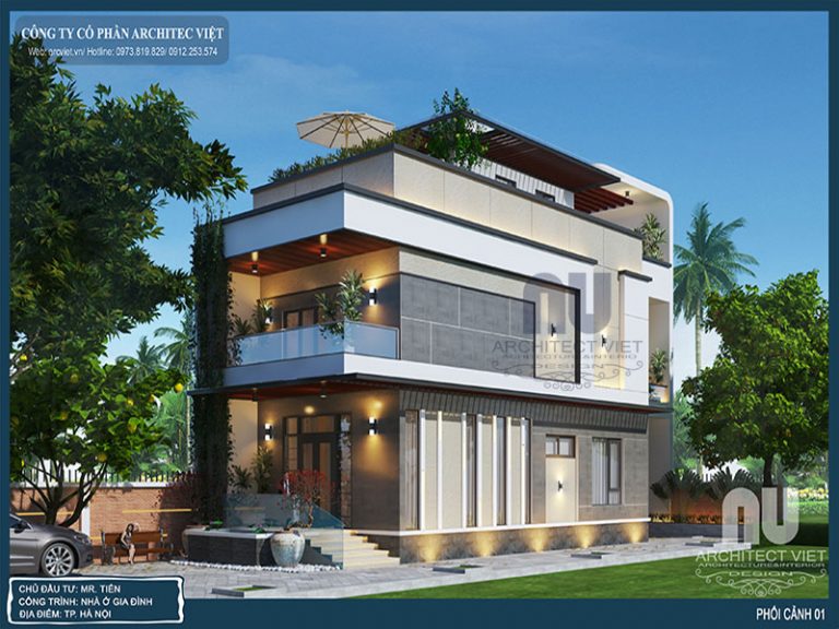 Biệt thự nhà vườn 2 tầng mặt tiền 6m mẫu biệt thự nhà vườn 2 tầng mặt tiền 6m phong cách hiện đại sang trọng
