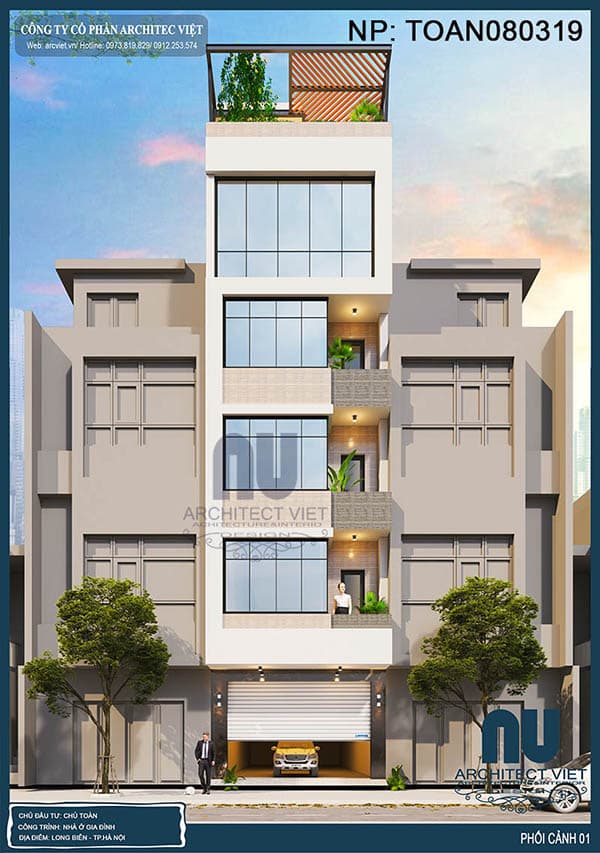 Dịch vụ thiết kế nhà lô phố
