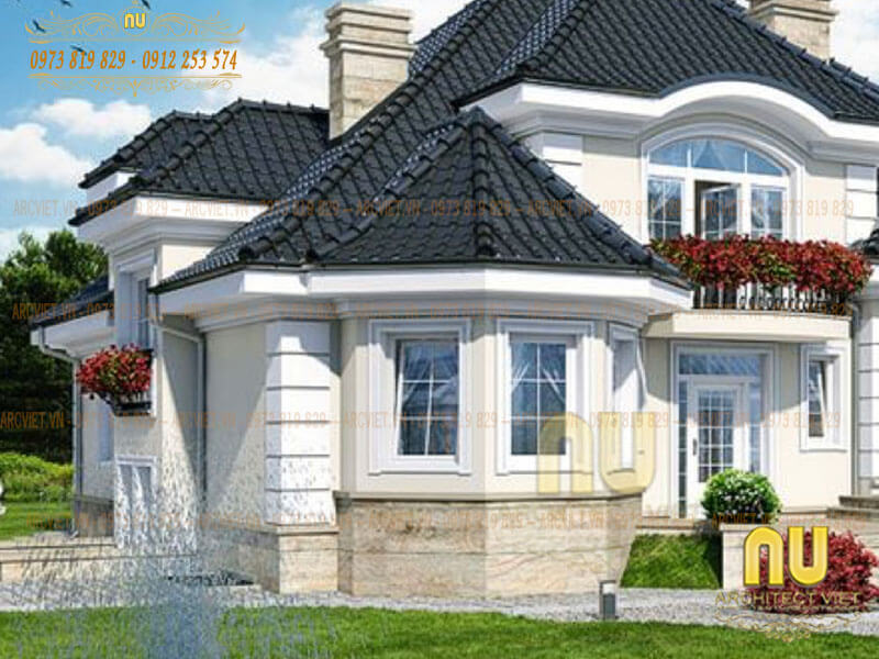 vẻ đẹp đẹp tinh tế của biệt thự 1 tầng 5 phòng ngủ
