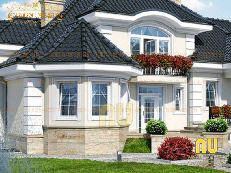 Biệt thự 1 tầng châu Âu lộng lẫy và quyến rũ