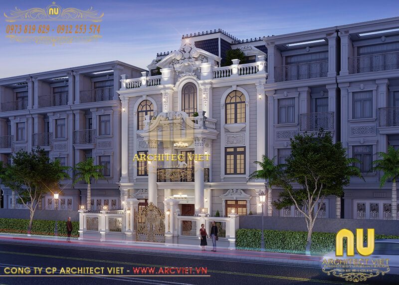 Mẫu biệt thự 3 tầng diện tích 120m2 đẹp biệt thự 3 tầng diện tích 120m2