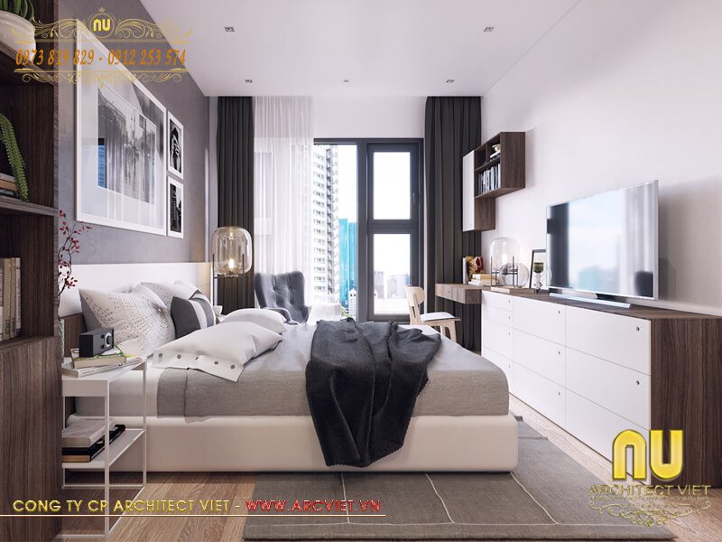 Mỗi phòng ngủ kiểu mặt tiền nhà ống đẹp 3 tầng mặt tiền 7m là một phong cách cá tính riêng kiểu mặt tiền nhà ống đẹp
