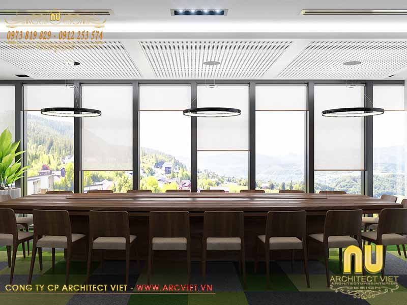 Hệ thống cửa kính lớn giúp cho không gian nội thất bên trong ngôi nhà thiết kế đẹp bừng sáng ngôi nhà thiết kế đẹp