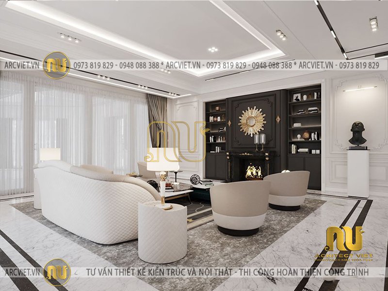 Không gian nội thất bếp ăn trong nhà mặt tiền 8m sâu 12m thiết kế nhà mặt tiền 8m sâu 12m