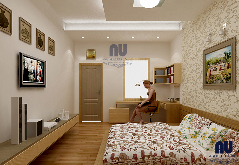 không gian nội thất phòng ngủ đẹp nội thất phòng ngủ