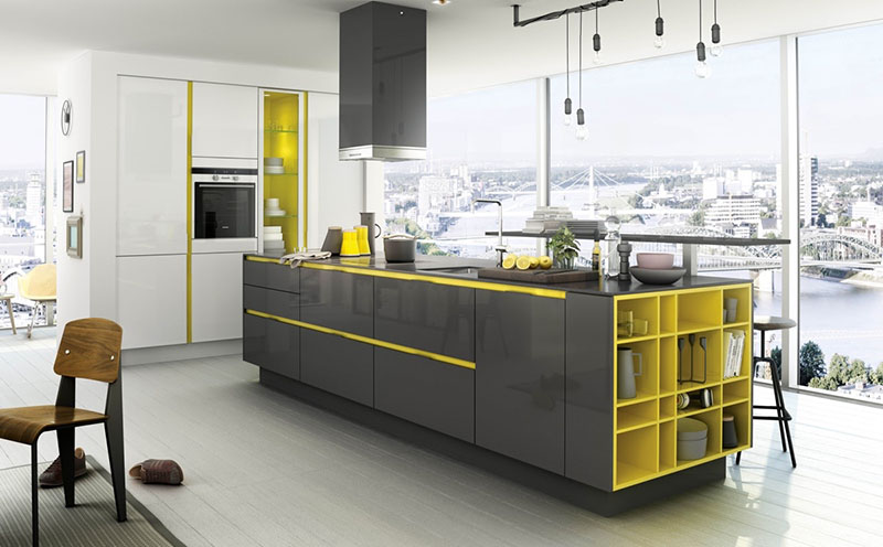 thiết kế nội thất thắp sáng phòng bếp với màu vàng rực rỡ cho người mệnh Kim 18 thiết kế nội thất thắp sáng phòng bếp với màu vàng rực rỡ cho người mệnh Kim 18