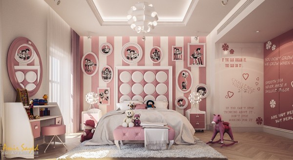 gợi ý thiết kế nội thất phòng ngủ đáng yêu dành cho bé gái 6