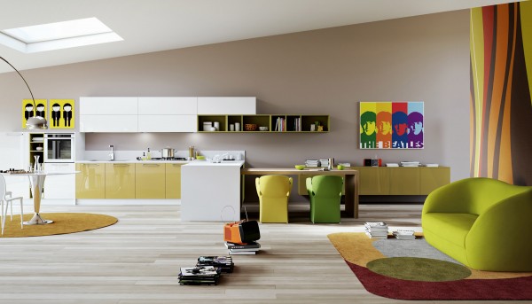 những ý tưởng phối màu độc đáo khi thiết kế nội thất phòng bếp 1 những ý tưởng phối màu độc đáo khi thiết kế nội thất phòng bếp 1