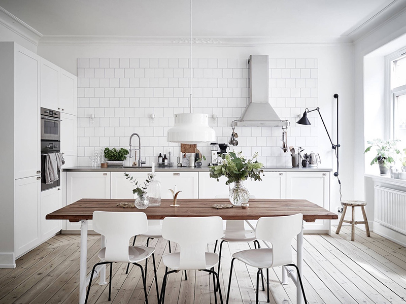 mẫu thiết kế nội thất phòng bếp theo phong cách scandinavian- 1 mẫu thiết kế nội thất phòng bếp theo phong cách scandinavian- 1