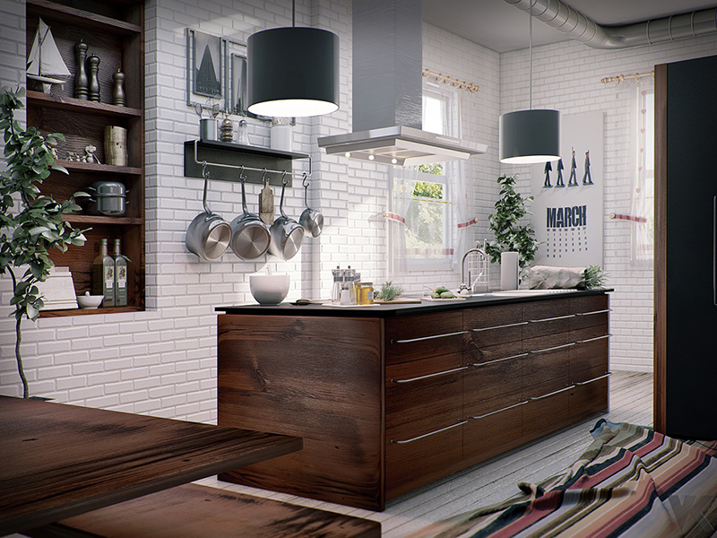 mẫu thiết kế nội thất phòng bếp theo phong cách scandinavian- 7 mẫu thiết kế nội thất phòng bếp theo phong cách scandinavian- 7