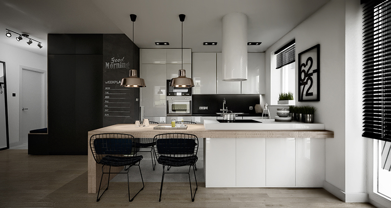 mẫu thiết kế nội thất phòng bếp theo phong cách scandinavian- 8 mẫu thiết kế nội thất phòng bếp theo phong cách scandinavian- 8