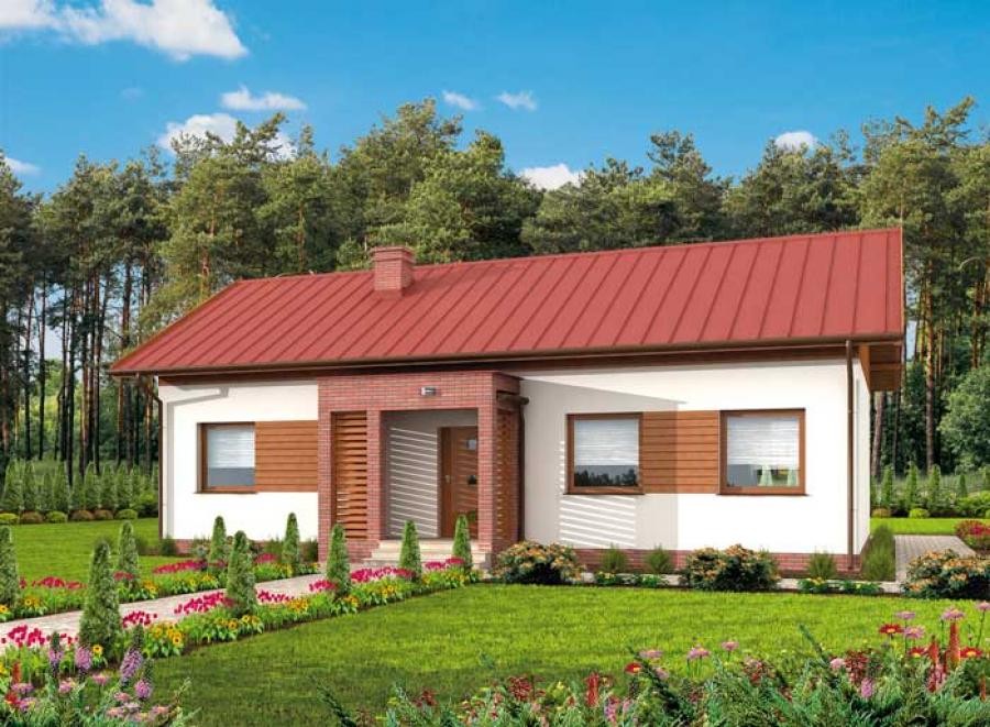 Nhà mái tôn 3 phòng ngủ diện tích 100m2