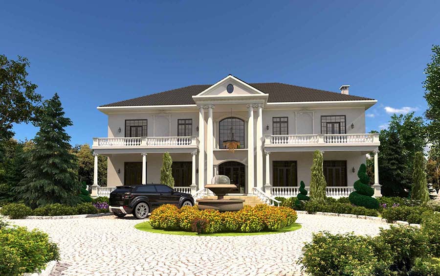 biệt thự 2 tầng 360m2
