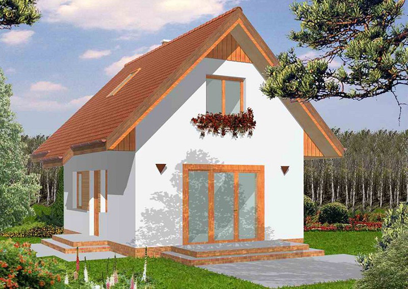hình ảnh mặt sau mặt sau mẫu nhà cấp 4 đẹp