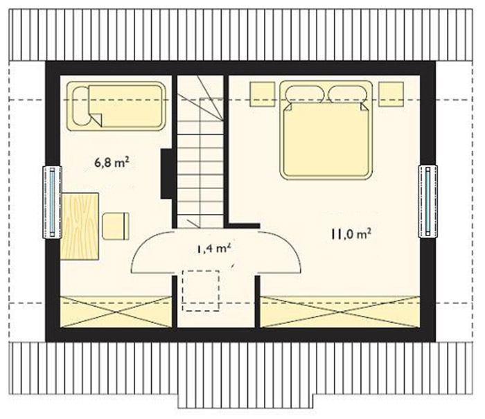 công năng tầng lửng Chi tiết bản vẽ mặt bằng tầng lửng