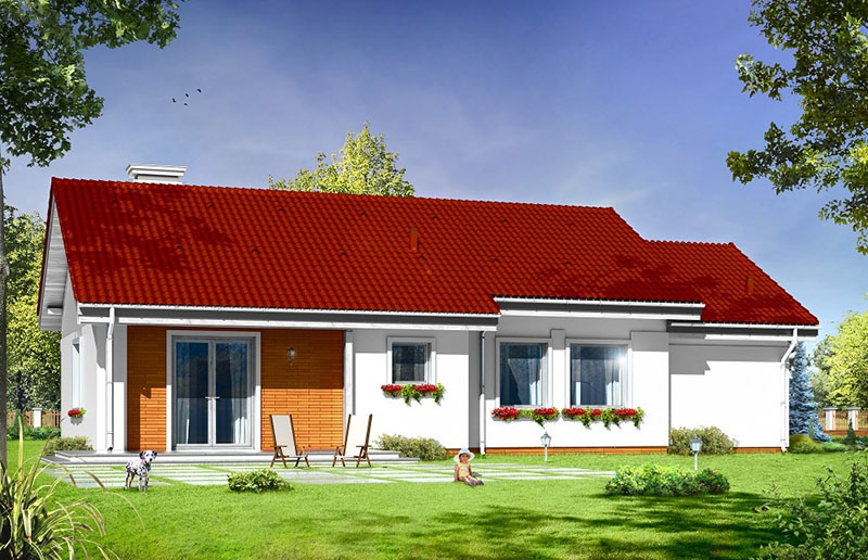 mẫu nhà cấp 4 diện tích100m2 đẹp 7