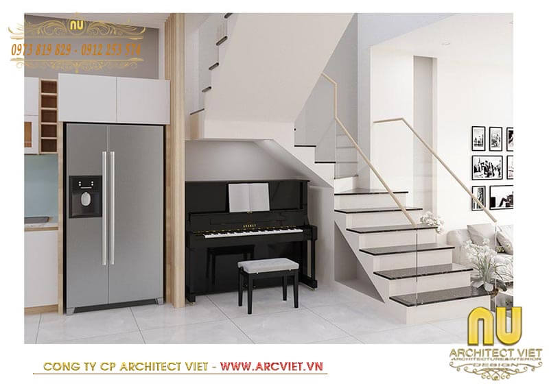 Nhà phố 5x14m 4 tầng bản vẽ thiết kế nhà 3 tầng 5x14m