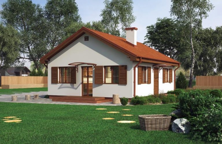 Nhà đẹp phối cảnh đẹp tạo nên chất thơ trong mẫu nhà cấp 4 mái ngói truyền thống đã gắn liền với tuổi thơ nhiều người trong chúng ta