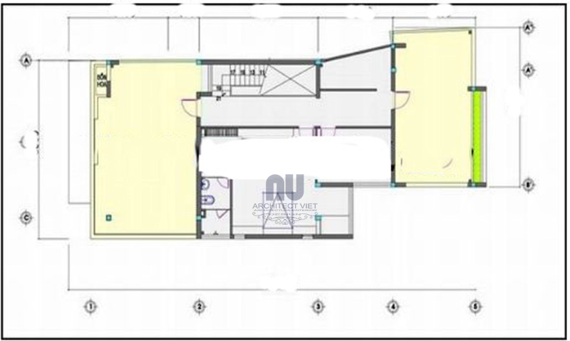 Mb tầng 3 biệt thự 1 trệt 1 lầu 4 phòng ngủ 70m2