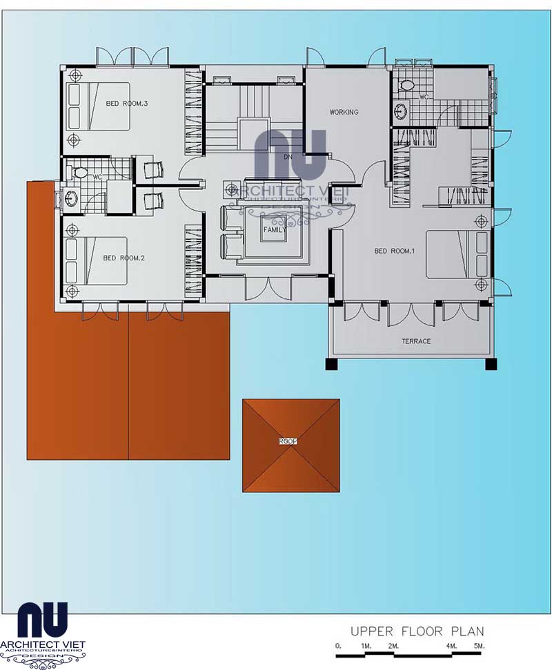 biệt thự 309m2 2 tầng 3