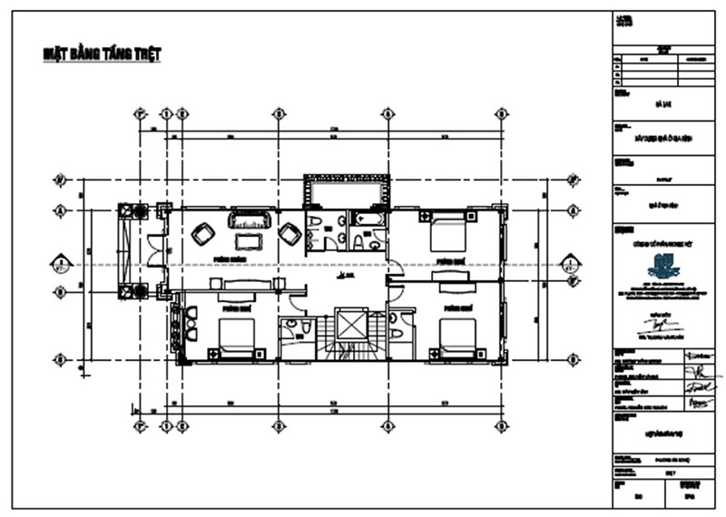 mãn nhãn với mẫu biệt thự 3 tầng 120m2 đẹp tại Gia Lâm 7