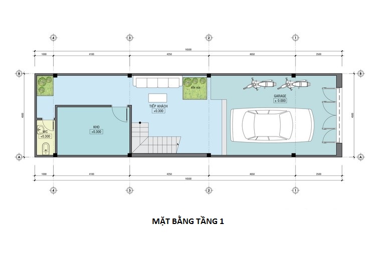mẫu thiết kế nhà 3 tầng 4.5x16m mẫu thiết kế nhà 3 tầng 4.5x16m