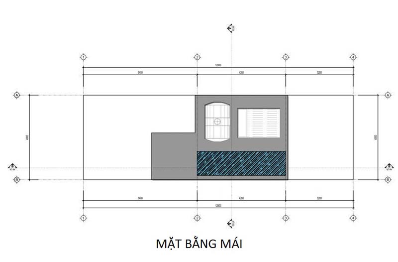 mẫu nhà phố 3 tầng 1 tum 4x12m hiện đại 8