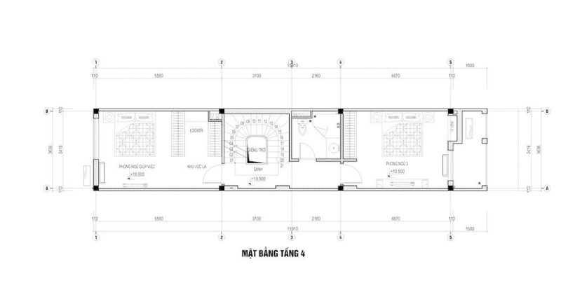 Mặt bằng nhà phố