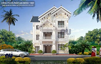 biệt thự 3 tầng mái thái 150m2 biệt thự đẹp tân cổ điển mái thái