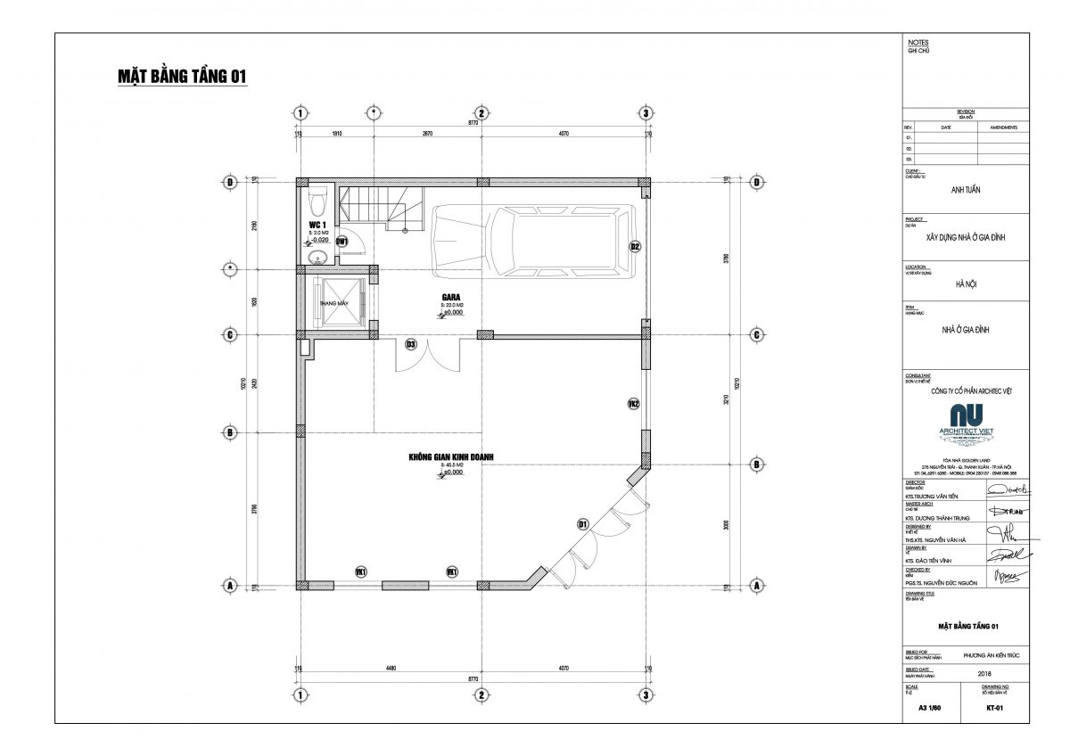 tầng 1 nhà phố 2 mặt tiền kết hợp kinh doanh 90m2 thiết kế nhà phố 2 mặt tiền kết hợp kinh doanh 90m2
