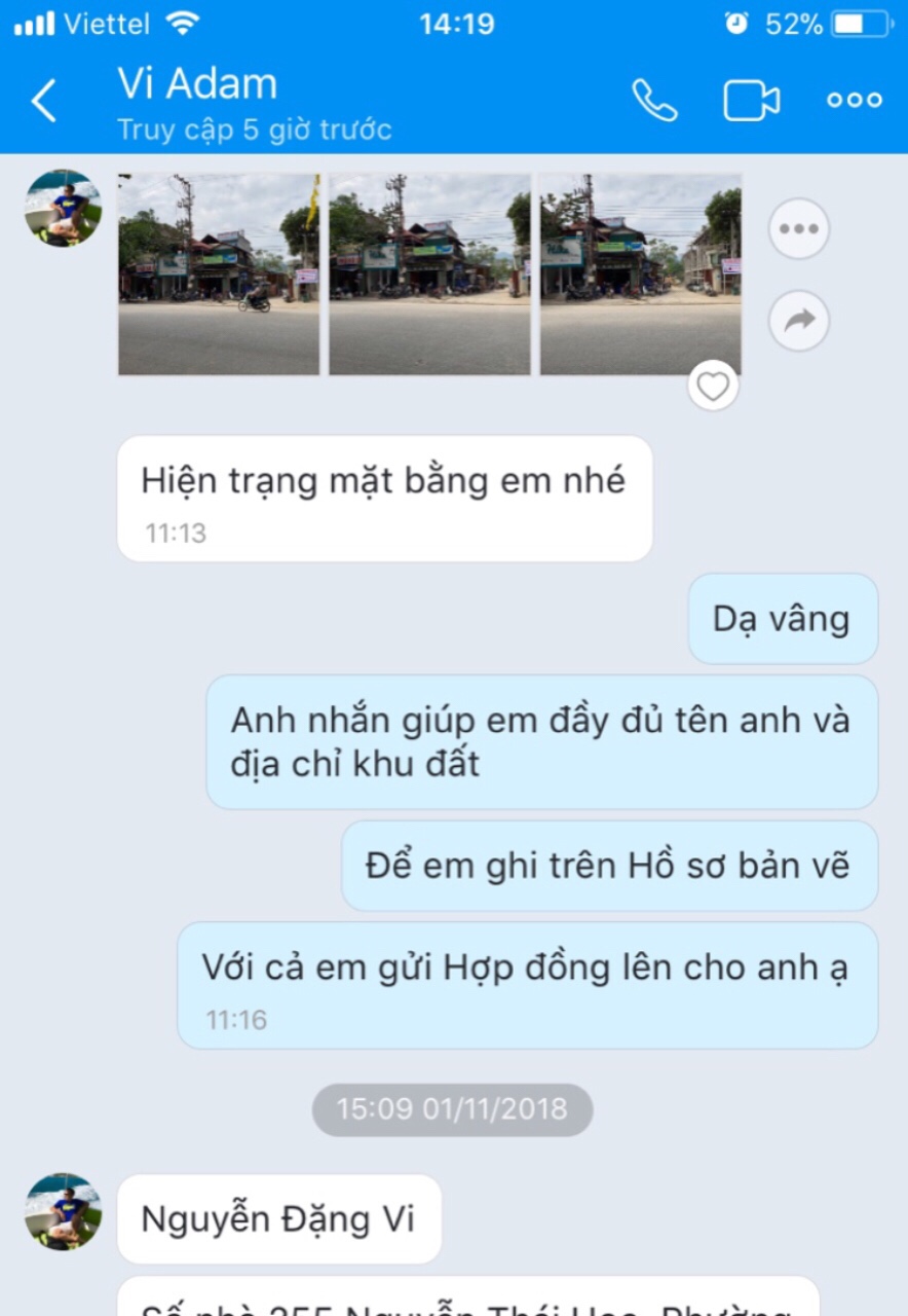 Ngôi nhà được xây dựng vị trí 2 mặt tiền