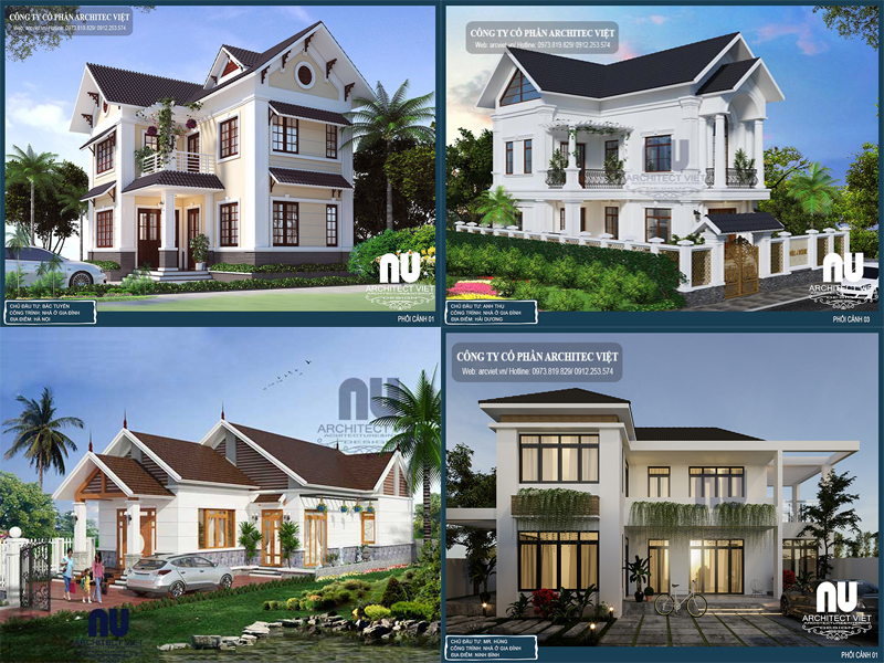 mẫu nhà đẹp tư vấn thiết kế nhà chữ L đẹp