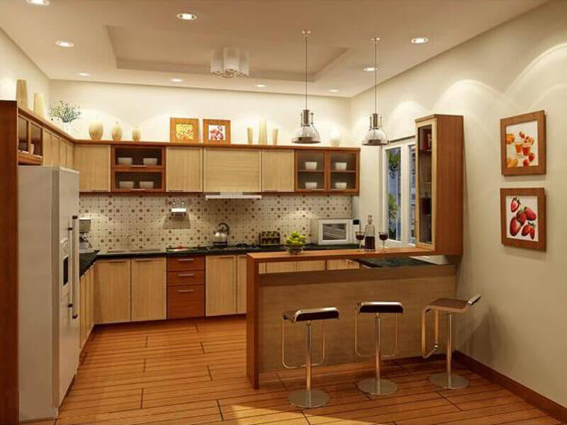 thiết kế nhà bếp nhỏ đẹp