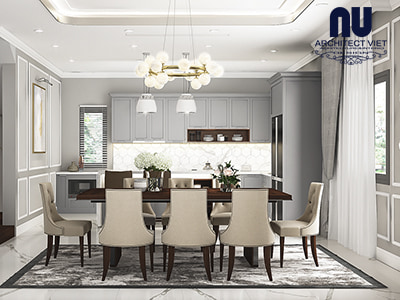 Trang trí nội thất phòng ăn