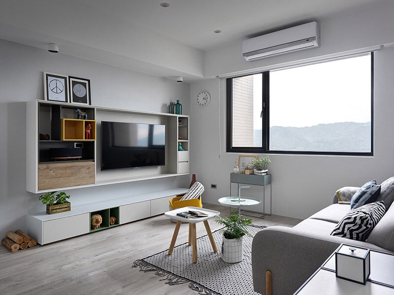 thiết kế trang trí phòng khách nhỏ