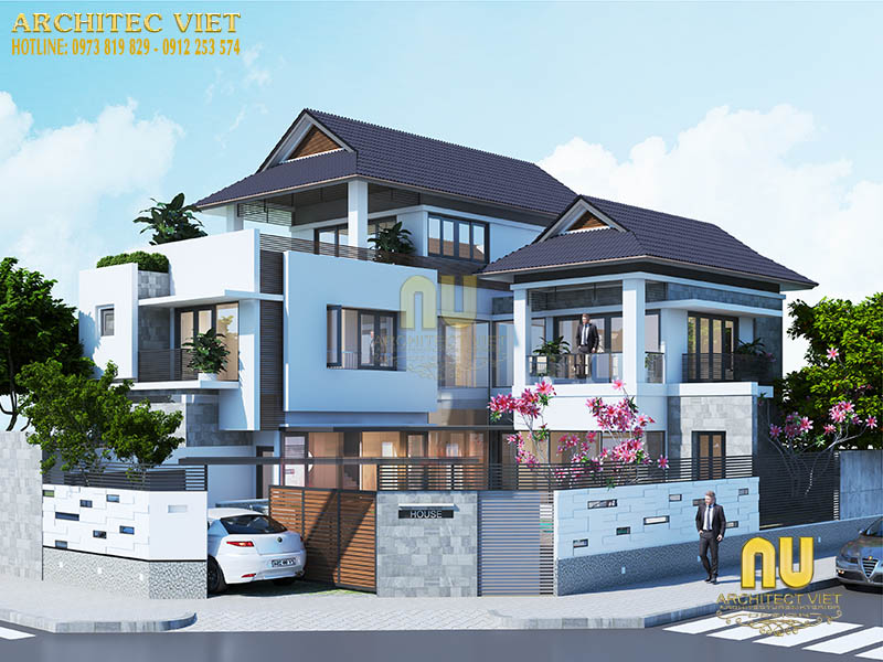 mẫu thiết kế biệt thự đẹp mẫu thiết kế biệt thự đẹp