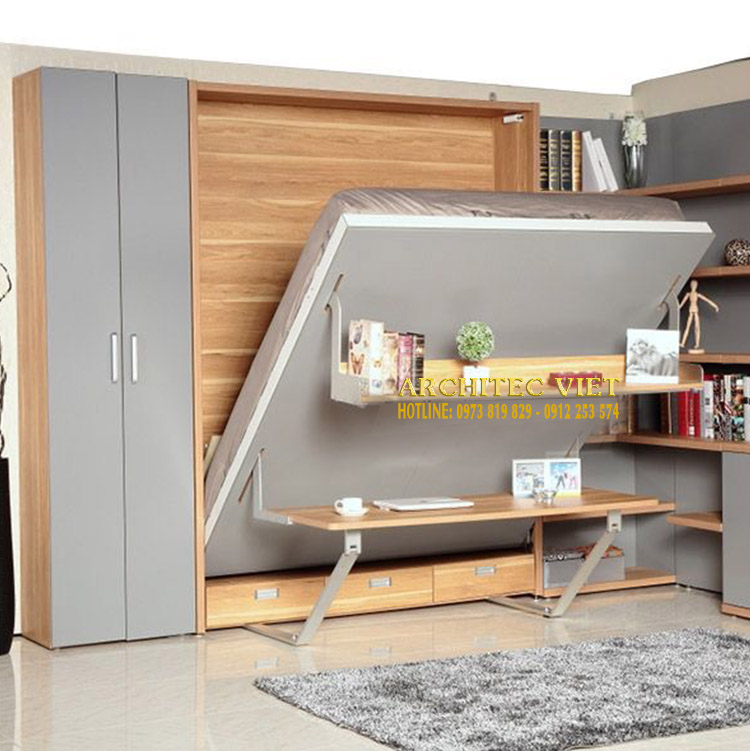 Giường ngủ thông minh gấp gọn giường ngủ có thể gấp gọn