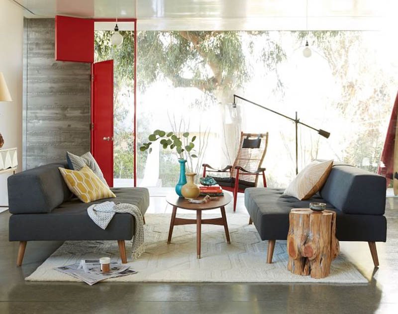 Giường ngủ kiểu sofa đẹp Mẫu giường ngủ sofa tiện ích