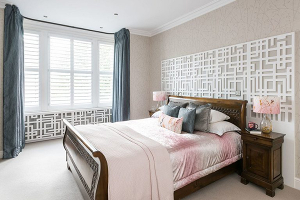 Thiết kế phòng ngủ phong cách Á Đông nhã nhặn
