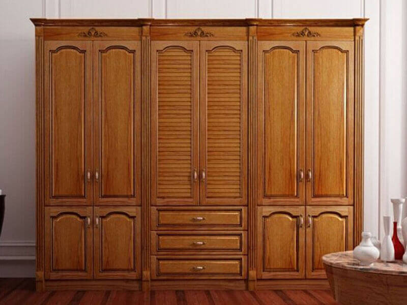 tủ quần áo gỗ hiện đại, sang trọng