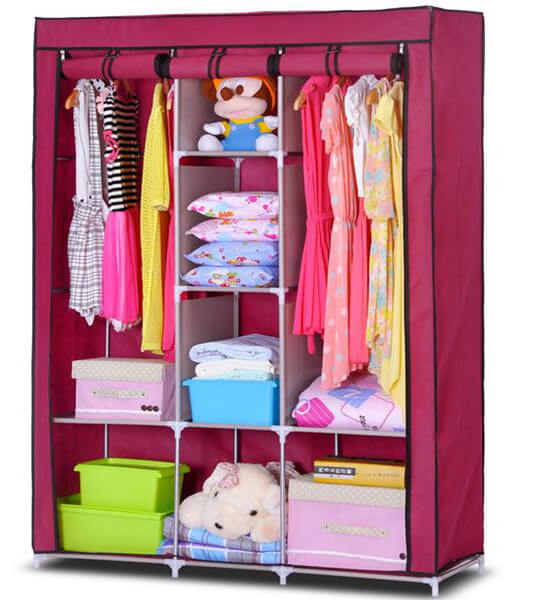 Tủ quần áo vải tiện dụng