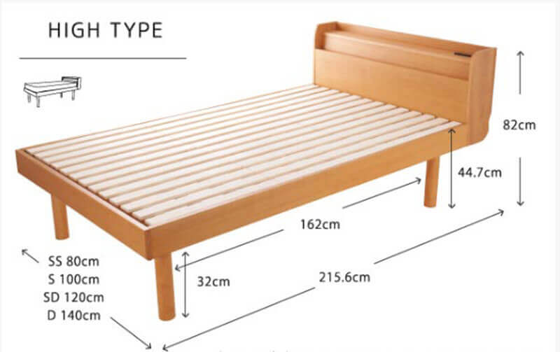 kích thước giường đơn theo tiêu chuẩn