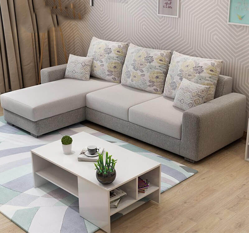 sofa đơn giản cho phòng khách nhỏ 