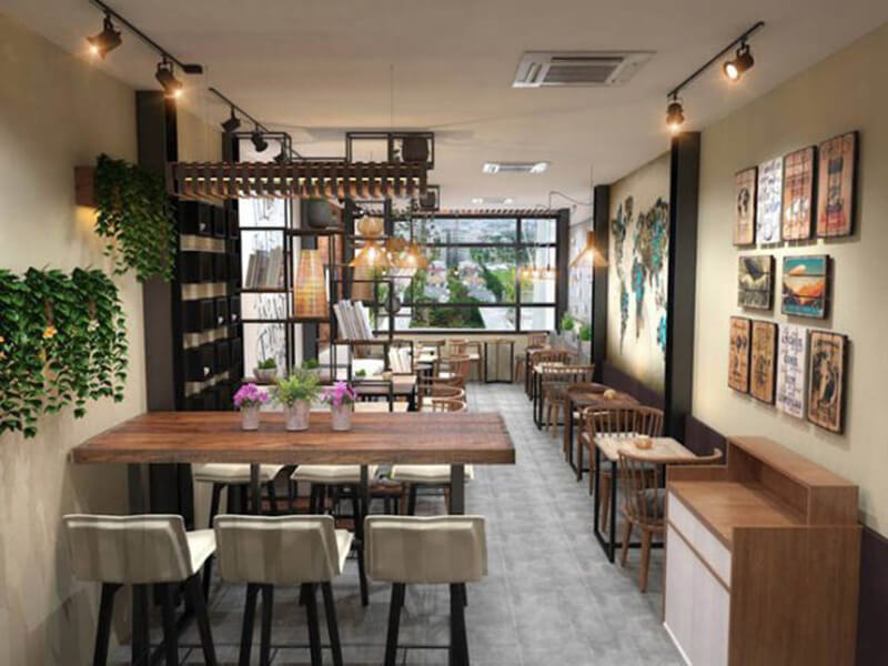 Thiết kế quán cafe Thiết kế quán cafe