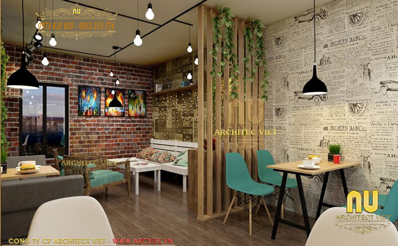 Thiết kế quán cafe Thiết kế quán cafe