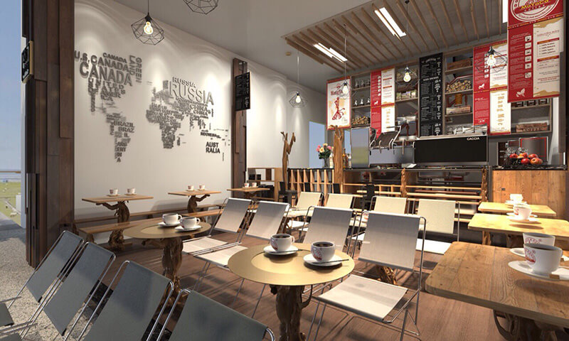 Thiết kế quán cafe Thiết kế quán cafe