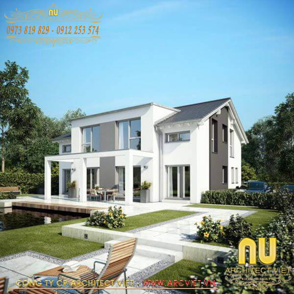 Biệt thự mini kiểu Pháp sang trọng, đẳng cấp biet-thu-mini-kieu-phap