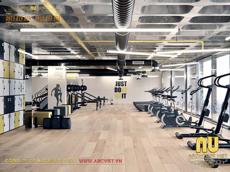 Phòng thể thao - tập Gym được bố trí ngay trong khách sạn